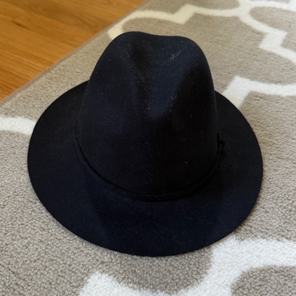 J. Crew Black Wool Hat
